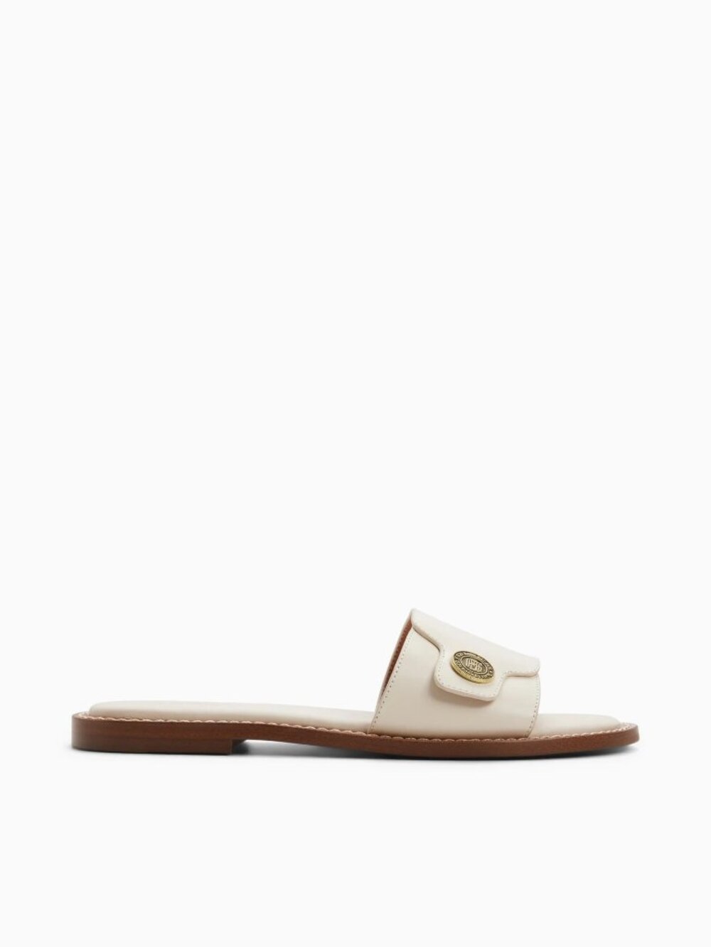 Bass Women's Alma Slide Sandal Slide Sandals, Flat Heel